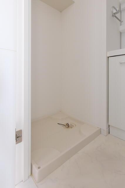 ルクシェール蒲田の設備|洗濯機置き場です