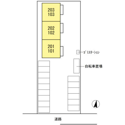 【区画図】 | ＷＩＴ－Ｌ神辺