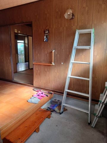 玉野市玉原2丁目の玄関