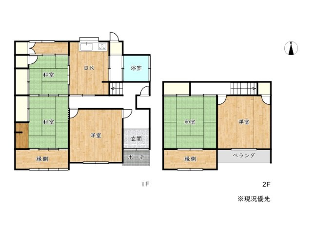 【間取り】 | 姫路市飾磨区富士見ヶ丘町／中古戸建