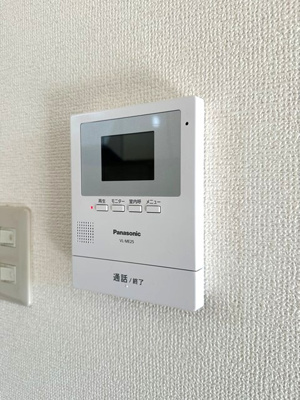 【セキュリティ】 | ルミエール日吉 | 防犯対策に有効なカメラ付きインターホン！録画機能が付いているので留守中の訪問者まで確認できます♪