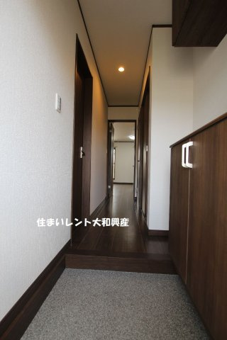 ベルフールの玄関