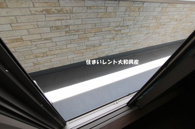 ベルフールのバルコニー