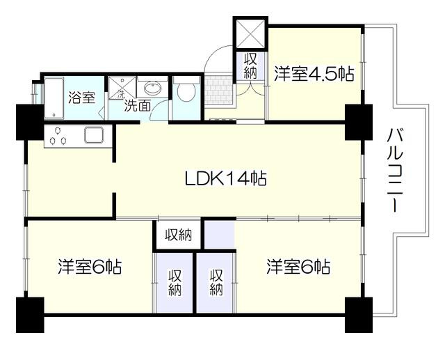【居間・リビング】 | 家具・家電はイメージです