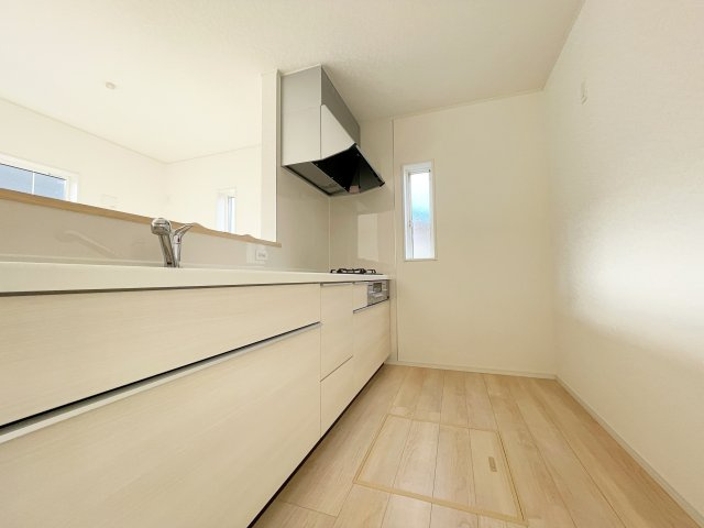 新築戸建・新築建売　いわき市小名浜南富岡第1　小名浜西小・小名浜第一中のキッチン