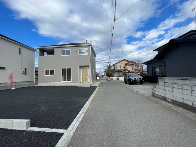 新築戸建・新築建売　いわき市小名浜南富岡第1　小名浜西小・小名浜第一中の前面道路含む現地写真