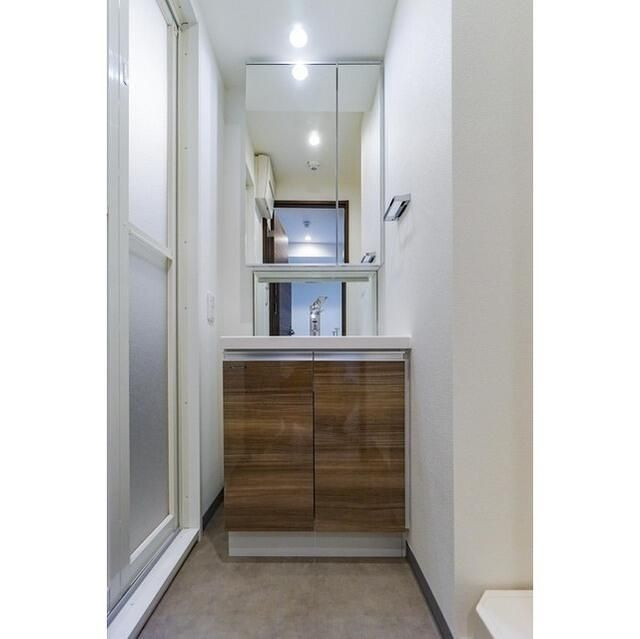 エスタート両国の洗面所