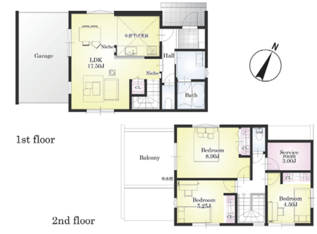 【間取り】 | ピュアガーデン　北本宮内1期　新築戸建　全21棟　15号棟