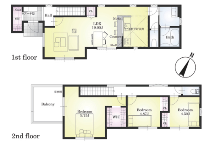 【間取り】 | ピュアガーデン　北本宮内1期　新築戸建　全21棟　18号棟