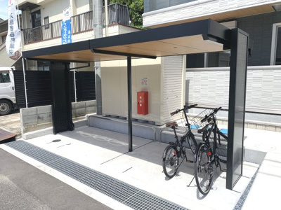 【その他】 | 敬正会御門ホームズ | 屋根付き駐輪場