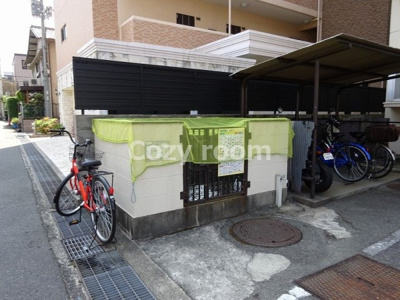 【その他共用部分】 | ハイツ山本 | 敷地内ゴミ置き場