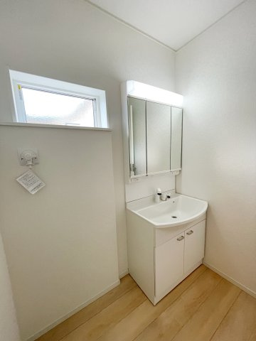 新築戸建・新築建売　いわき市小名浜南富岡第1　小名浜西小・小名浜第一中の独立洗面台