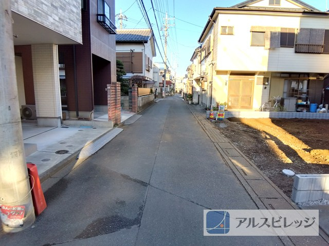 新築/朝霞市栄町の前面道路含む現地写真|前面道路含む現地写真です