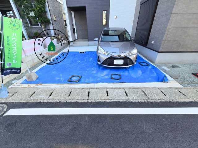 熊本市中央区帯山3丁目第2-1棟(1号棟)の駐車場|駐車場になります。