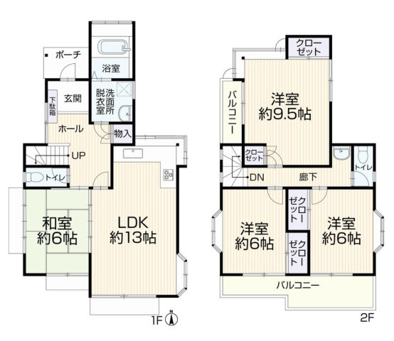 福生市加美平３丁目の中古一戸建