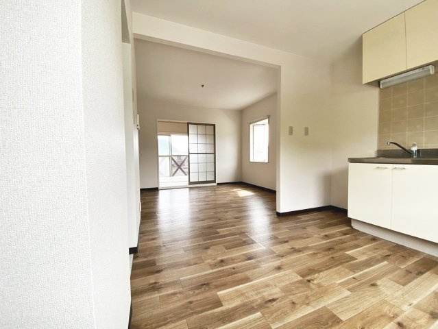 OBハイツの居間・リビング