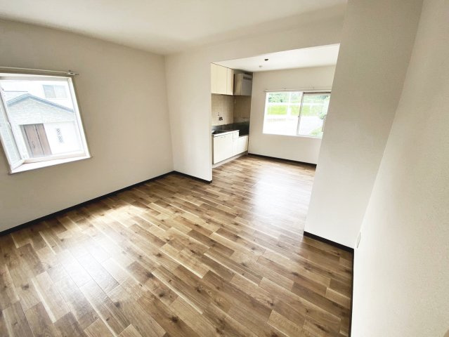 OBハイツの内装|ゆったりとしたリビングです