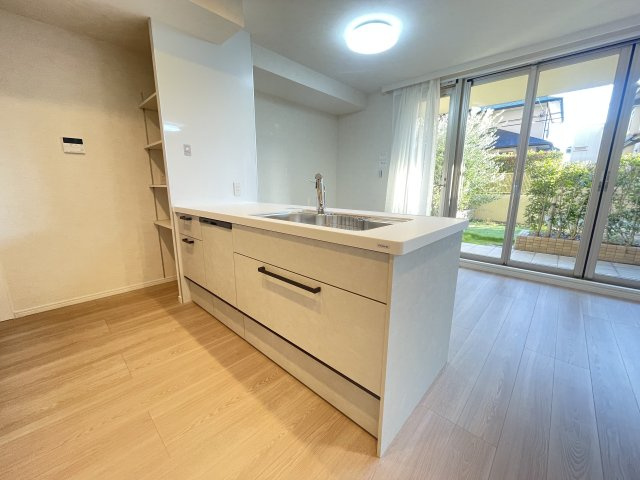 ブライトンヒルズ藤崎のキッチン|食器洗い乾燥機もついているのでとても便利ですよ♪家事の時短になります！