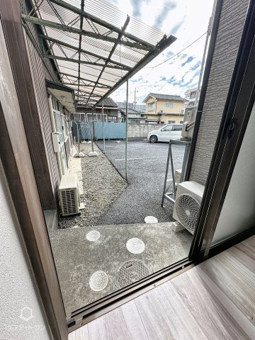 つばさハイツのバルコニー