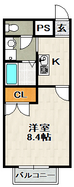 アムール末成の間取り