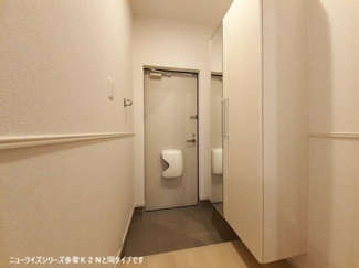 【玄関】 | フォンテーヌⅢ　Ｂ | ゆったりとした玄関です