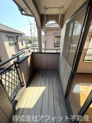 【バルコニー】 | 土橋貸住宅 | 北東向き　
