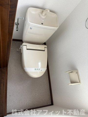 【トイレ】 | 土橋貸住宅 | 温水洗浄暖房便座