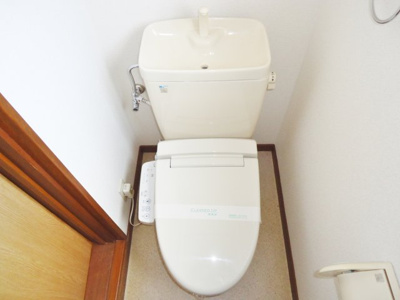 【トイレ】 | 土橋貸住宅 | 洋式トイレ　※写真はイメージです