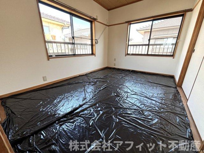 【寝室】 | 土橋貸住宅 | 2Fの和室6帖