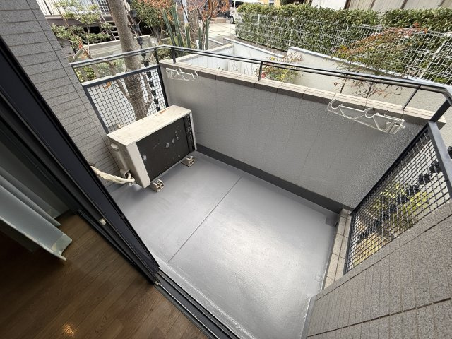 ラ・セーヌ豊中のバルコニー