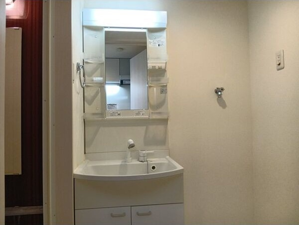 LUNA　FORZA神宮西の洗面所|忙しい朝には欠かせない洗面所です