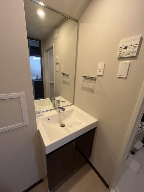 ミレドゥーエ西小山の洗面所|洗面スペースです