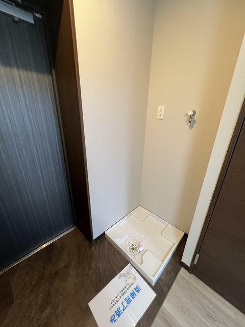 ミレドゥーエ西小山の設備|洗濯機置き場です