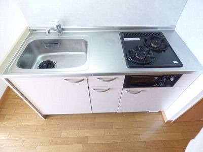 ピュアドームブライトン博多のキッチン