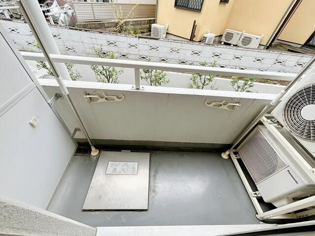 調布市上石原３丁目の中古マンションのバルコニー