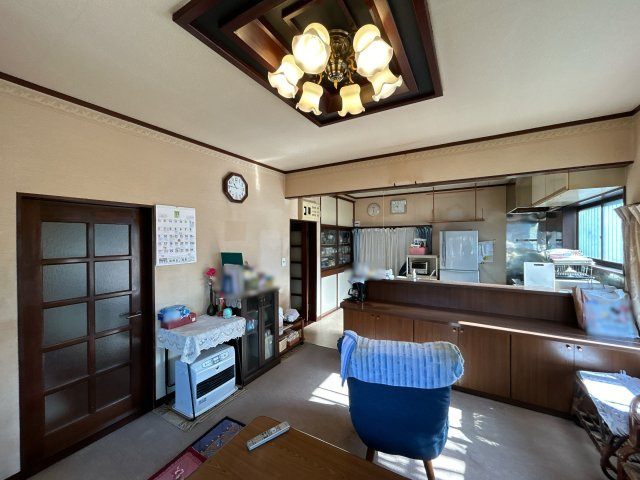 栃木市仲方町　中古戸建の居間・リビング