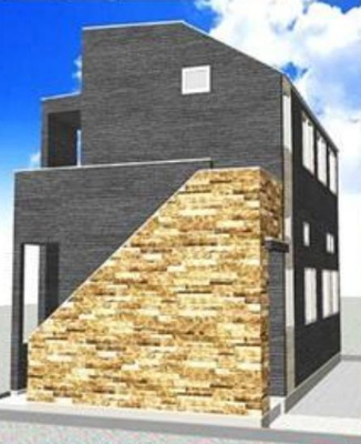 【外観】 | Ｇｌｕｃｋ江原町(グリュックエハラチョウ) | Ｇｌｕｃｋ江原町の完成予想パース