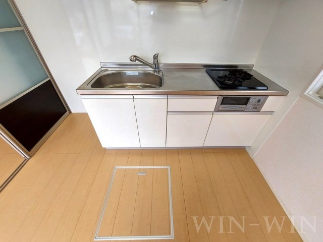 グランドソレイユ A棟のキッチン