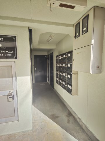 平池マンションのロビー