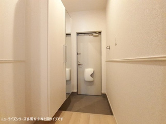 【玄関】 | フォンテーヌⅢ　Ｂ | 毎日通る玄関はこちらです