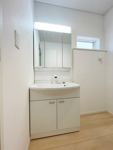 新築戸建・新築建売　いわき市小名浜南富岡第1　小名浜西小・小名浜第一中の独立洗面台