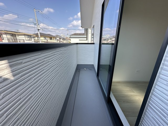 神戸市西区竹の台5丁目新築戸建2号棟のバルコニー