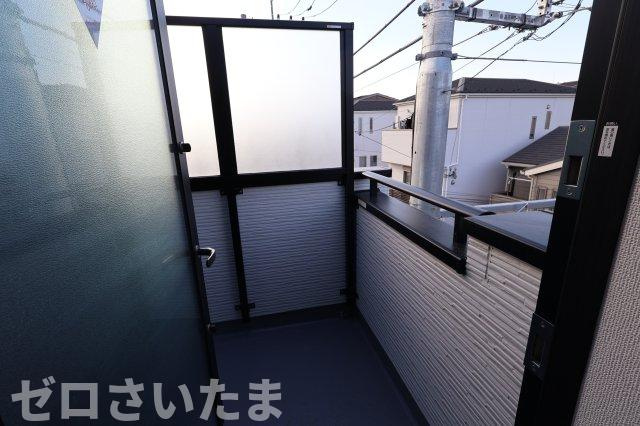 《仲介手数料無料》北区盆栽町535-2新築一戸建てハートフルタウンのバルコニー