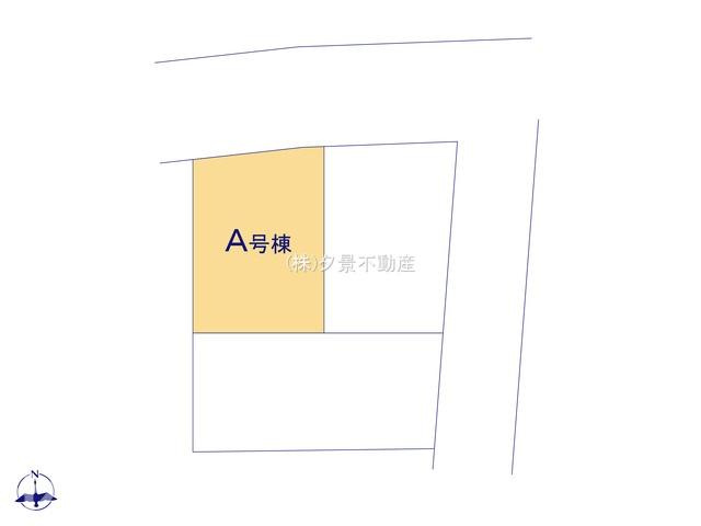 《仲介手数料無料》北区盆栽町535-2新築一戸建てハートフルタウンの区画図