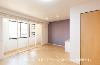 【居間・リビング】 | フォンテーヌⅢ　Ｃ | ゆったりとしたリビングです