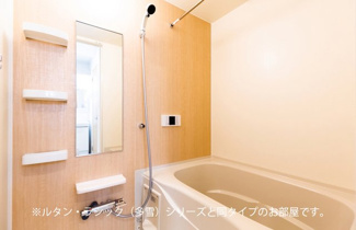 【浴室】 | フォンテーヌⅢ　Ｃ | お風呂で日々の疲れを落としましょう