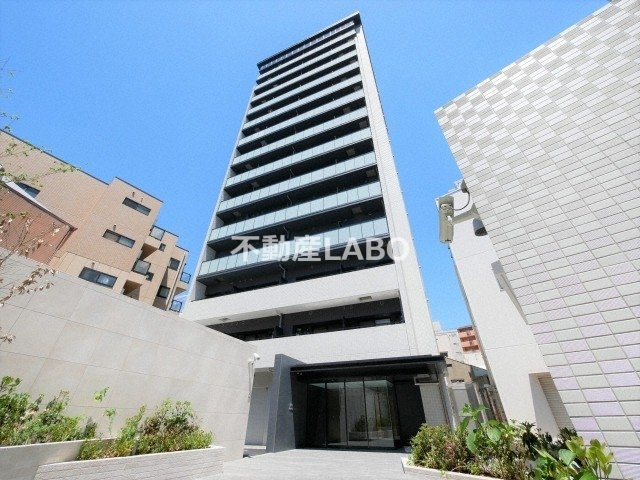 レジュールアッシュ天王寺舟橋の外観パース