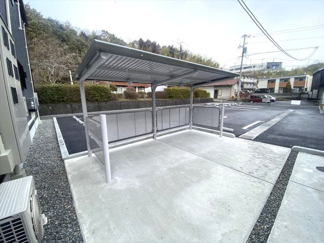 こころテラスの駐車場