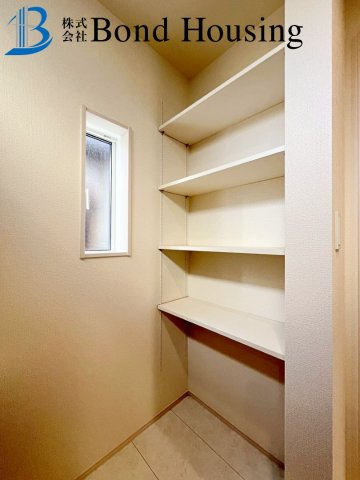 WIC等収納豊富・南向きバルコニー　竹の台1丁目　全2棟　2号棟の収納