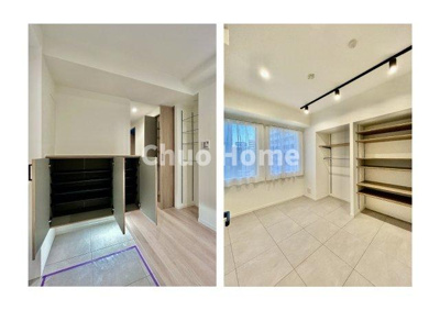 【玄関】 | 北上野スクエア | 【玄関】玄関には大型のシューズインクローゼットとシューズクローゼットを設置しておりますのでいつでもスッキリりとした空間を保てます。玄関周りを清潔に使うのはとても大事なことですよね。